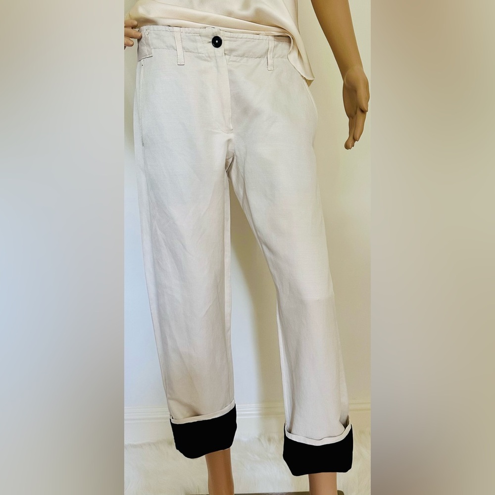 Ann Demeulemeester Cream Trousers